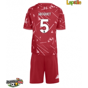 Liverpool Jeremy Jacquet #5 Kotipaita Lapsille 2026-27 Lyhythihainen (+ shortsit)
